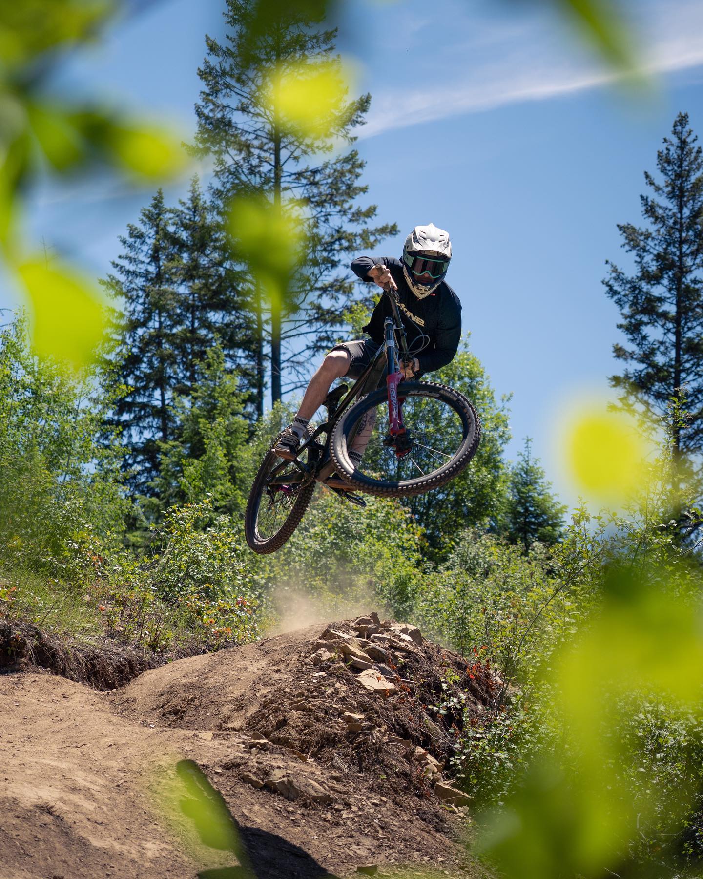 Upstream downhill XC stage race